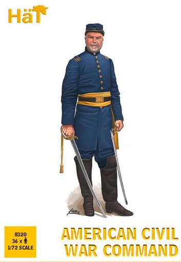 [HAET 8320  ] HAET 8320  1/72 Guerre civile américaine, commandement 