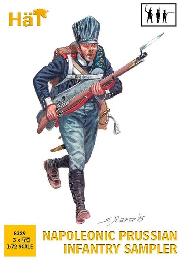 [HAET 8329  ] HAET 8329  1/72 Infanterie prussienne, set 