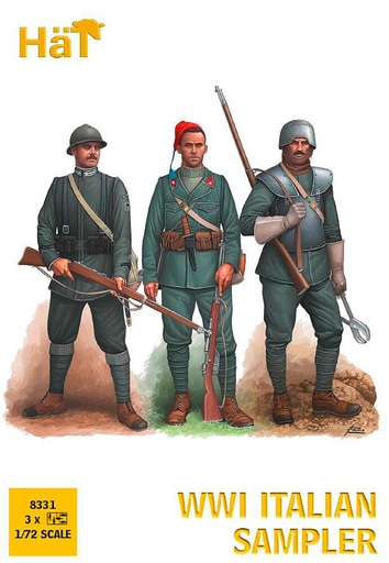 [HAET 8331  ] HAET 8331  1/72 WWI Soldats italiens 