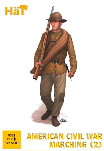[HAET 8332  ] HAET 8332  1/72 Guerre civile américaine, en marche 