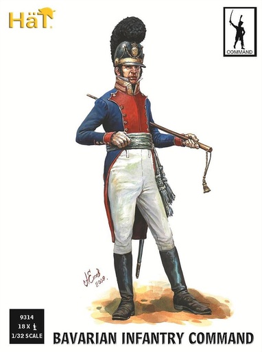 [HAET 9314  ] HAET 9314  1/32 Infanterie bavaroise, commandement 