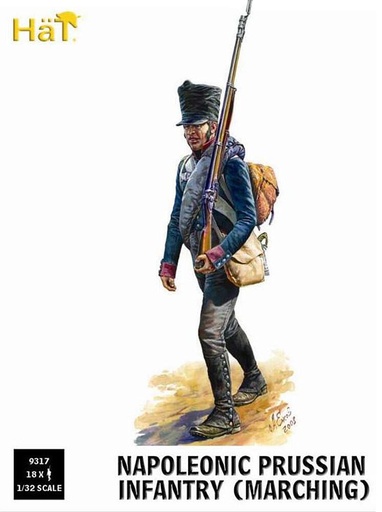[HAET 9317  ] HAET 9317  1/32 Infanterie prussienne, en marche 