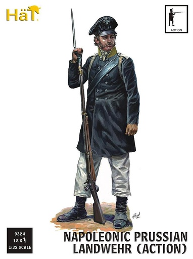 [HAET 9324  ] HAET 9324  1/32 Landwehr prussienne, en action 