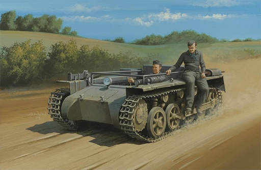 [HOBBY BOSS 80144  ] HOBBY BOSS 80144  1/35 Véhicule de combat blindé Kpfw 1 version A, sans carrosserie 