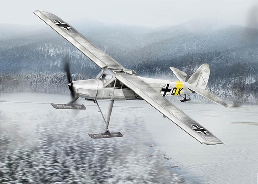 [HOBBY BOSS 80183  ] HOBBY BOSS 80183  1/35 Fieseler FI-156 C3 avec skis 