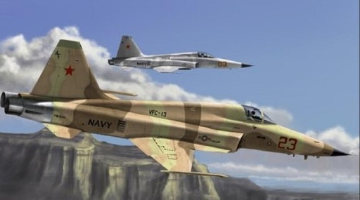 [HOBBY BOSS 80207  ] HOBBY BOSS 80207  1/72 F5E Tiger II Fighter Re-Edition 