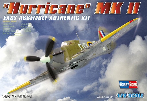 [HOBBY BOSS 80215  ] HOBBY BOSS 80215  1/72 Hurricane MK II 