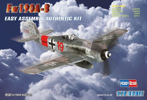 [HOBBY BOSS 80244  ] HOBBY BOSS 80244  1/72 Focke-Wulf FW190 A8 