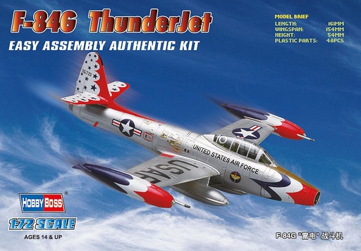 [HOBBY BOSS 80247  ] HOBBY BOSS 80247  1/72 F84G Thunderjet 