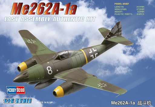 [HOBBY BOSS 80249  ] HOBBY BOSS 80249  1/72 Me 262 A-1a 