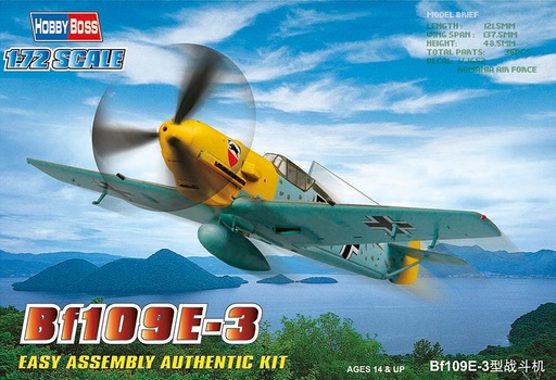 [HOBBY BOSS 80253  ] HOBBY BOSS 80253  1/72 Me Bf 109 E3 