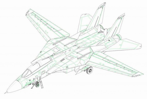 [HOBBY BOSS 80279  ] HOBBY BOSS 80279  1/72 F14A Tomcat 