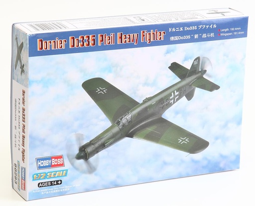 [HOBBY BOSS 80293  ] HOBBY BOSS 80293  1/72 Dornier Do335 flèche 