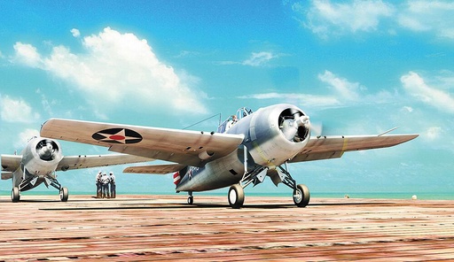 [HOBBY BOSS 80327  ] HOBBY BOSS 80327  1/48 F4F-3 Wildcat, version tardive 