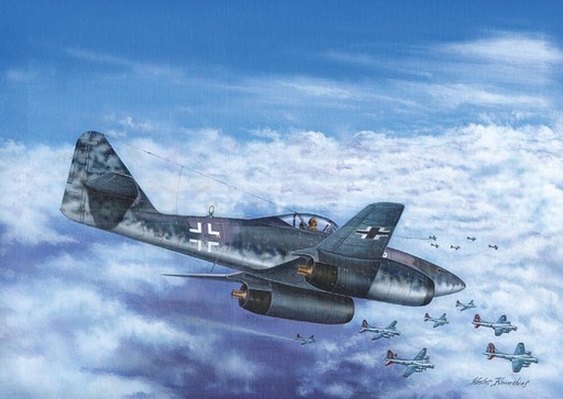 [HOBBY BOSS 80375  ] HOBBY BOSS 80375  1/48 Me 262 A-1b 