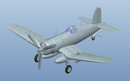 [HOBBY BOSS 80383  ] HOBBY BOSS 80383  1/48 F4U-1A Corsair 