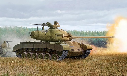 [HOBBY BOSS 82428  ] HOBBY BOSS 82428  1/35 T-26E4 Pershing Production tardive 
