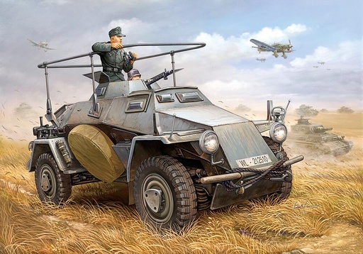 [HOBBY BOSS 82443  ] HOBBY BOSS 82443  1/35 Sd. Kfz. 223 Véhicule blindé léger de reconnaissance radio 