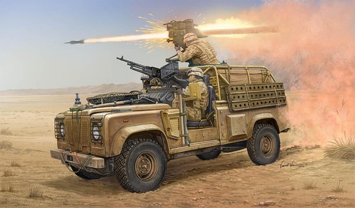 [HOBBY BOSS 82447  ] HOBBY BOSS 82447  1/35 Land Rover WMIK w/Milan ATGM 