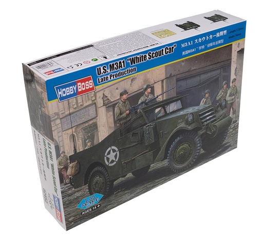 [HOBBY BOSS 82452  ] HOBBY BOSS 82452  1/35 M3A1 White Scout Car 
