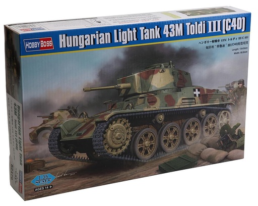 [HOBBY BOSS 82479  ] HOBBY BOSS 82479  1/35 Réservoir léger 43M Toldi III (C40) 