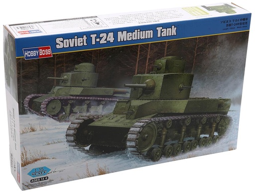 [HOBBY BOSS 82493  ] HOBBY BOSS 82493  1/35 T-24 Réservoir moyen 