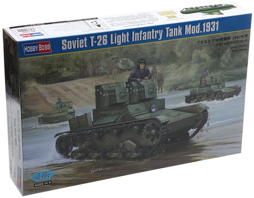 [HOBBY BOSS 82494  ] HOBBY BOSS 82494  1/35 T-26 modèle 1931 