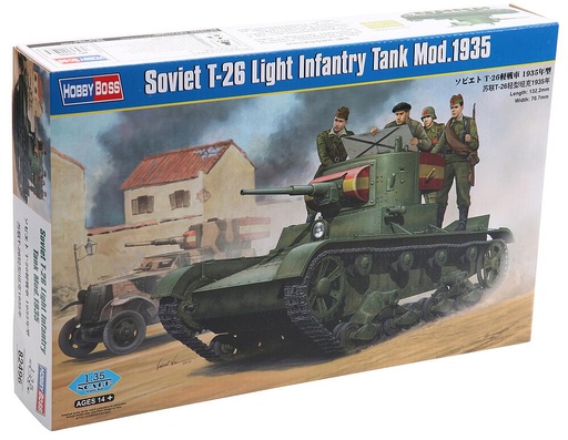 [HOBBY BOSS 82496  ] HOBBY BOSS 82496  1/35 T-26 modèle 1935 