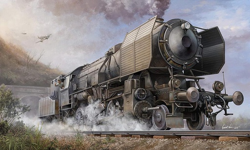 [HOBBY BOSS 82901  ] HOBBY BOSS 82901  1/72 BR-52, locomotive de guerre 