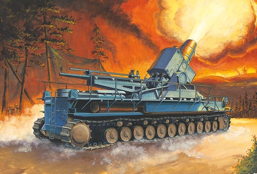 [HOBBY BOSS 82905  ] HOBBY BOSS 82905  1/72 Mortier appareil Karl 040/041, version tardive 