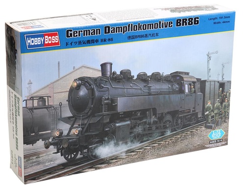 [HOBBY BOSS 82914  ] HOBBY BOSS 82914  1/72 Locomotive à vapeur BR-86 