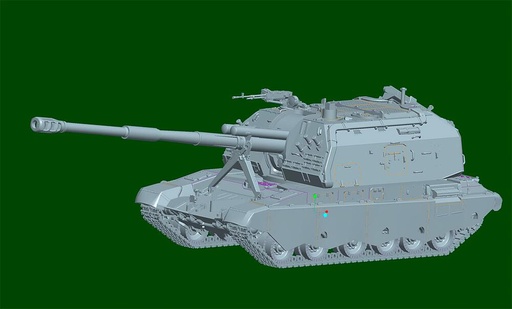 [HOBBY BOSS 82927  ] HOBBY BOSS 82927  1/72 2S19 Obusier M1 
