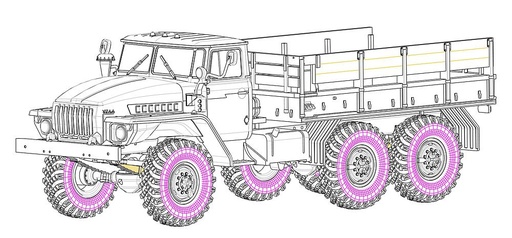 [HOBBY BOSS 82930  ] HOBBY BOSS 82930  1/72 Ural 4320 