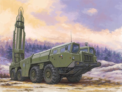 [HOBBY BOSS 82939  ] HOBBY BOSS 82939  1/72 Lance-roquettes 9P117M1 avec roquette R17 sur Elbrus, Scud B 