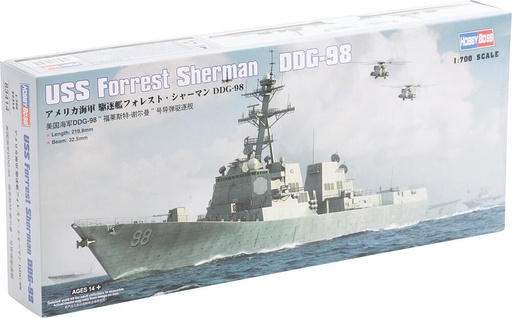 [HOBBY BOSS 83414  ] HOBBY BOSS 83414  1/700 DDG-98 USS Forrest Sherman 