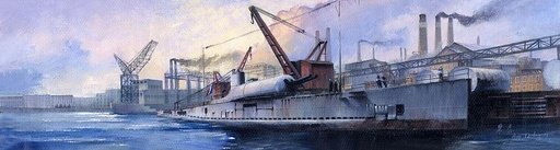 [HOBBY BOSS 83522  ] HOBBY BOSS 83522  1/350 Surcouf Submarine Cruiser 