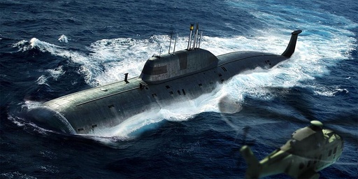 [HOBBY BOSS 83525  ] HOBBY BOSS 83525  1/350 RFS SSN Classe Akula 