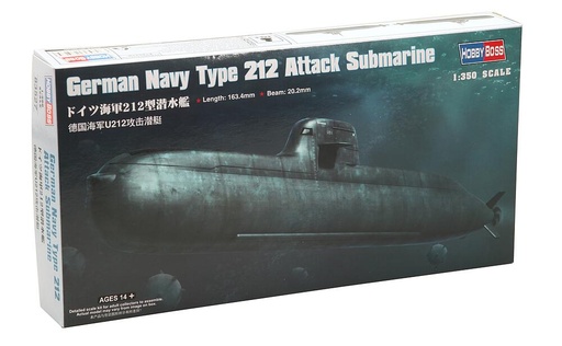 [HOBBY BOSS 83527  ] HOBBY BOSS 83527  1/350 Sous-marin d'attaque FGS Type 212 