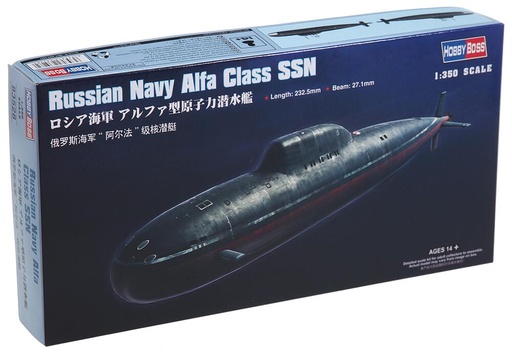 [HOBBY BOSS 83528  ] HOBBY BOSS 83528  1/350 RFS Alfa Class SSN 