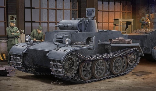 [HOBBY BOSS 83804  ] HOBBY BOSS 83804  1/35 Pzkpfw I version F (VK18.01), version précoce 