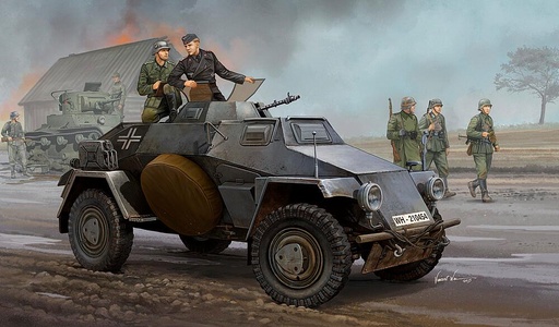 [HOBBY BOSS 83812  ] HOBBY BOSS 83812  1/35 Sd.Kfz. 221, véhicule de reconnaissance blindé 