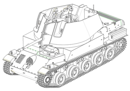 [HOBBY BOSS 83829  ] HOBBY BOSS 83829  1/35 40M Nimrod Anti-Aircraft 