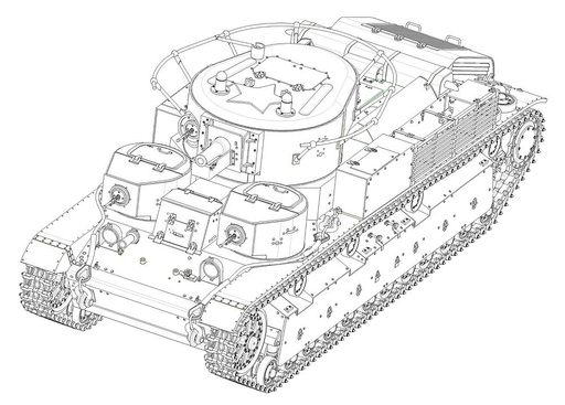 [HOBBY BOSS 83851  ] HOBBY BOSS 83851  1/35 T-28 