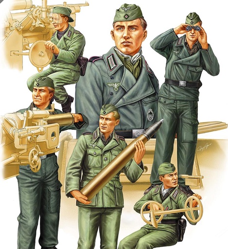 [HOBBY BOSS 84407  ] HOBBY BOSS 84407  1/35 Équipement d'artillerie allemand II 