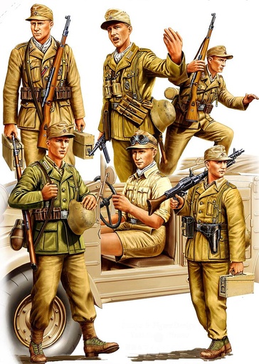 [HOBBY BOSS 84410  ] HOBBY BOSS 84410  1/35 Corps allemand d'Afrique 