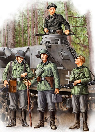 [HOBBY BOSS 84413  ] HOBBY BOSS 84413  1/35 Infanterie allemande, set 01 