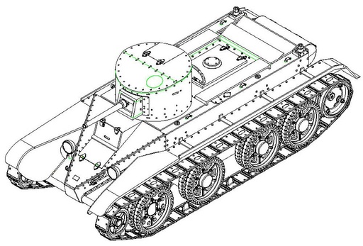 [HOBBY BOSS 84514  ] HOBBY BOSS 84514  1/35 Char BT-2 
