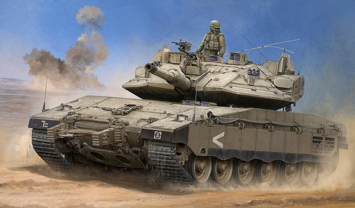 [HOBBY BOSS 84523  ] HOBBY BOSS 84523  1/35 Tsahal Merkava Mk IV avec trophée 