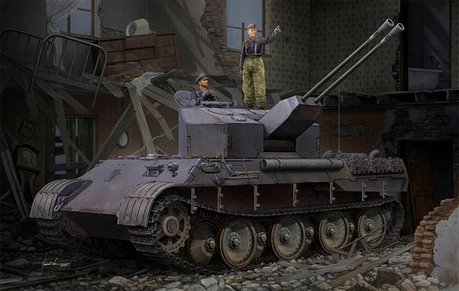 [HOBBY BOSS 84535  ] HOBBY BOSS 84535  1/35 Flakpanzer V, version A 