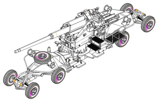 [HOBBY BOSS 84545  ] HOBBY BOSS 84545  1/35 12,8 cm Flak 40 